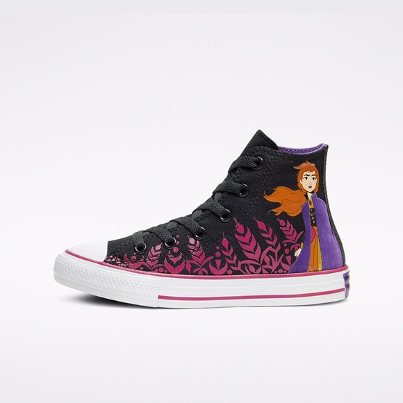 Converse x Frozen 2 Kids High Top 'Anna' - Picture 4 of 5